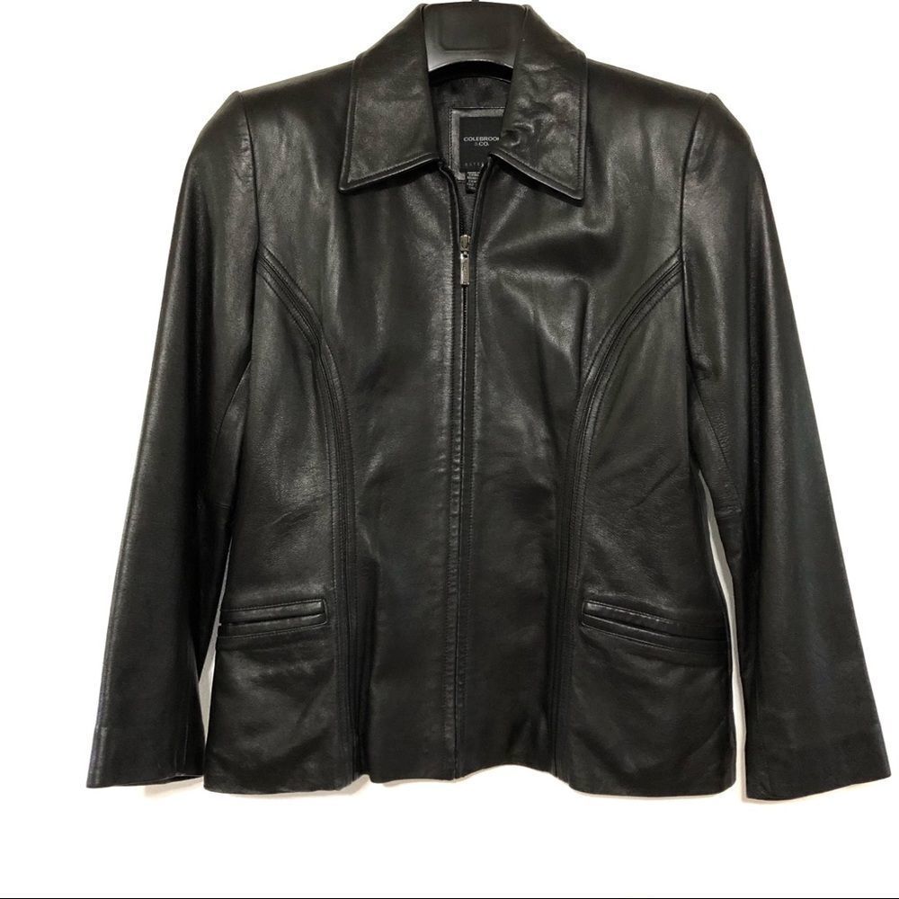 Colebrook Classics. 100% Leather Jacket, Womens